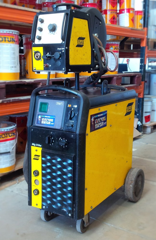 Esab Origo MIG 510 MIG Welder Water Cooled & OrigoFeed 304 -Second Hand